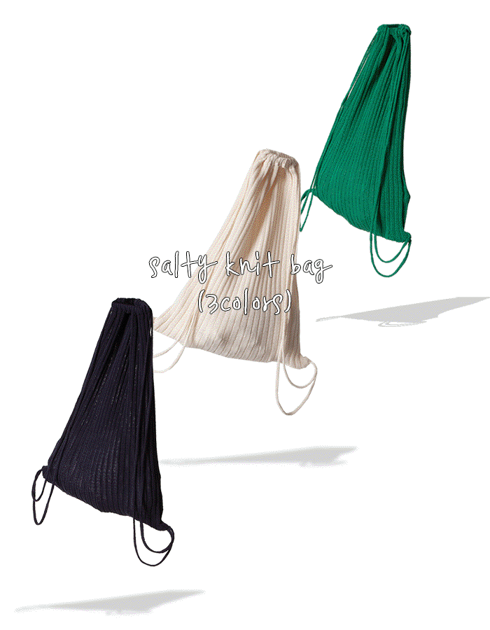 salty knit bag (3colors)